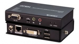 CE611-AT-G , USB DVI HDBaseT KVM Extender 100m 1920 x 1200/1920 x 1080/1600 x 1200, Aten
