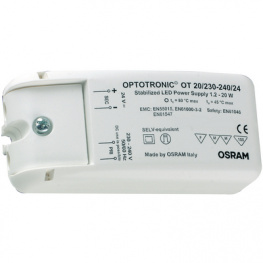 OT 20/220-240/24, LED power supply 24 VDC, Osram