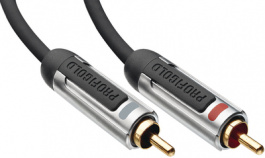 PROA4205, Audio cable 5 m Black, PROFIGOLD