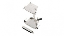 D45ZF37-DBS-K, DC-37 Socket D-Sub Connector Kit, Zinc Backshell, Encitech Connectors