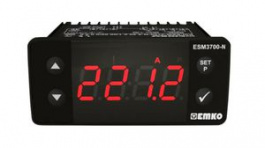 ESM-3700-N.8.20.00/00.00/0.0.0.0, Digital Panel Meter, Process Input, 71x29mm, 4 Digits, 10mm, 10 ... 30 VDC, EMKO Elektronik A.S.