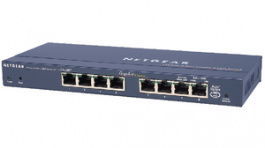 GS108T-200GES, Switch 8x 10/100/1000 - Desktop, NETGEAR