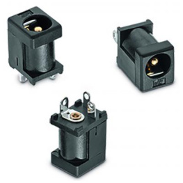 694108402002, DC Power jack, Female, 6.4 mmSeries WR-DC Vertical THT, WURTH Elektronik