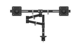 48.133, Viewgo Adjustable Dual Monitor Arm 4kg 75x75/100x100 Black, Dataflex