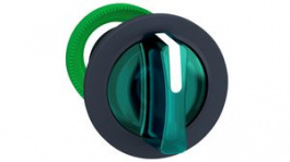 ZB5FK1333, Illuminated Selector Switch Head Green Handle Suitable for Harmony XB5, SCHNEIDER ELECTRIC
