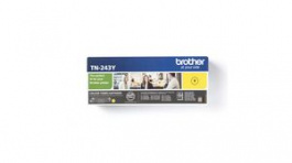 TN-243Y, Toner Cartridge, 1000 Sheets, Yellow, Brother