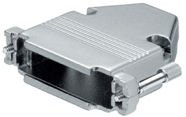 DB-9-G-MET, D-Sub metal hood 9P, -