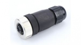 1200750014, Circular Metric Connectors 3P FEMALE DUAL KEYWAY PG7, Molex