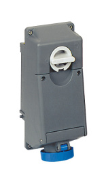 TM 3235KSSP, TM..SSP/KSSP, sockets, interlocked socket-outlets, without base box, 32A(A.C.), ILME