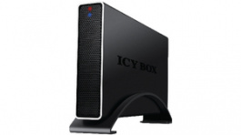 IB-318STU3-B, Hard disk enclosure SATA 3.5" USB 3.0 black, ICY BOX