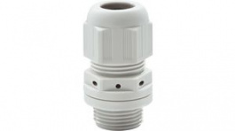 ESVG 25 GrEy, Pressure Compensation Cable Gland, Polyamide, M25, Thread Length 10mm, WISKA LTD