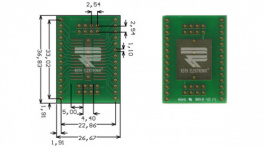 RE936-07, Prototyping board FR4 Epoxide + chem. Au, Roth Elektronik