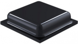 RND 455-00517, Self-Adhesive Bumper 10 mm x 10 mm x 2.5 mm, Black, RND Components