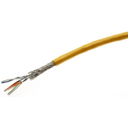 09456000600, Data cable, PUR,&nbsp;&nbsp; 8&nbsp;&nbsp;x 1.05 mm2, EMC Shielded, 26 AWG, Yell, Harting
