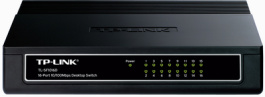TL-SF1016D, Switch 16x 10/100 - Desktop, TP-Link