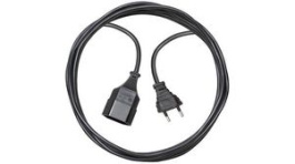 1160412, Extension Cable H05VV IP20 PVC 5m 1x Type J (T11) - Type J (T11), Brennenstuhl