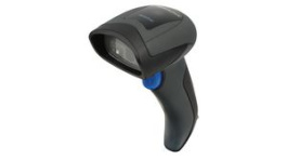 QD2450-BKK20-EAS, Barcode Scanner, 1D Linear Code/2D Code/Postal Code, 5 ... 350 mm, PS/2/RS232/USB, Cable, Black, Datalogic