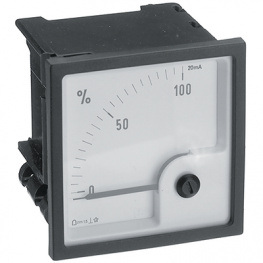 GTS 0106 0-10V, Analogue Display 72 x 72 mm 0...10 VDC, Weigel