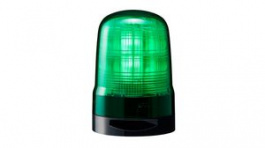 SF10-M1KTB-G, Signal Beacon, Green, Pole Mount/Wall Mount, 24V, 88dB, IP66, PATLITE