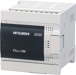 FX3G-14MT/DSS, Compact PLC FX3G, 8 DI, 6 HS, 6 TO, Mitsubishi