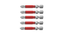 42119, Насадка; Phillips; PH2; 49мм; Монтаж: 1/4" (E6,3мм); 5шт; Серия: TY, Wiha