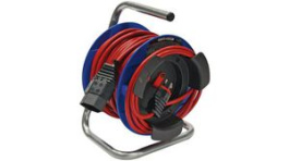 1078072, Extension Cable Reel Compact G PVC 15m 1x Type J (T13) - Type J (T12), Brennenstuhl