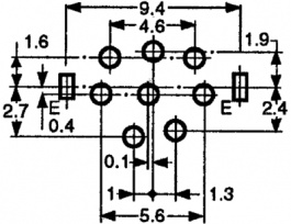 MDC-195, Video Connector mini-DIN 5P, -