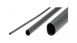 RND 465-01202, Heat-Shrink Tubing Cross-Linked Polyolefin, 6.4 ... 12.7mm, Black, 1.2m, RND Components