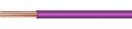 RND 475-00106 [100 м], Stranded wire, 0.75 mm2, violet Copper PVC, RND Cable