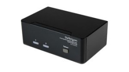 SV231DD2DUA, 2-Port Dual DVI USB KVM Switch with Audio and USB Hub, StarTech