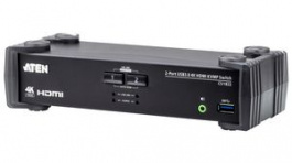 CS1822-AT-G, 2-Port USB 3.0 4K HDMI KVMP Switch, Aten