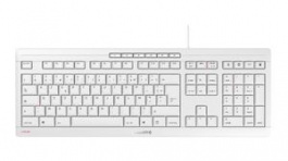 JK-8500FR-0, Stream Keyboard, SX, FR France/AZERTY, USB, Light Grey, Cherry