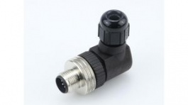 1200710049, Micro-Change (M12) Single Keyway with PG7 Cable Fitting 90° Angle Male 5 Poles Cable Diameter 3.30-6.60mm, Molex