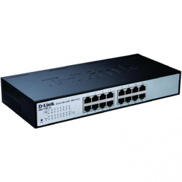 DES-1100-16, Switch 16x 10/100 - Desktop 19", D-Link