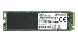 TS256GMTE110S, SSD 110S M.2 256GB PCIe 3.0 x4/NVMe, Transcend