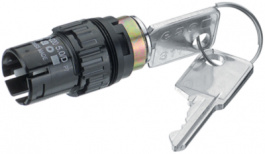 61-2607.0/D, Key switch diam. 25 mm, EAO
