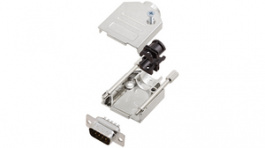 DTZK09-DMP-K, D-Sub plug kit 9P, Encitech Connectors