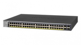 GS752TPP-100EUS, Gigabit Smart Switch with Remote / Cloud Management, Managed, 48x PoE+, 4x SFP, NETGEAR