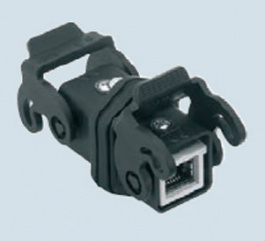CYG 8/2 JF, PLASTIC RJ45 COUPL. 8+2P, ILME