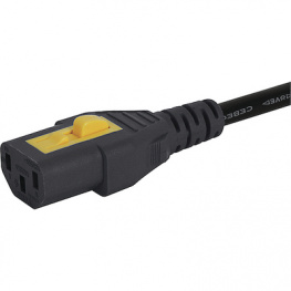6051.2015, Mains cable CH Type 12 IEC-320-C13 2.5 m, Schurter