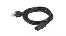 23844-00-00R, Power Supply Cord, US Type B (NEMA 5-15) Plug - IEC 60320 C13, 2m, Suitable for TC8x Series, Zebra