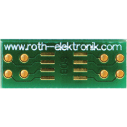 RE932-01, Laboratory card FR4 Epoxide + chem. Ni/Au SO8 Adapter, Roth Elektronik