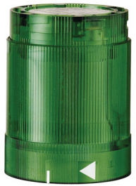 84821075, LED flashlight element Kombi-SIGN 50, green, WERMA Signaltechnik