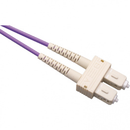 SCSCOM4DPU10, FO cable 50/125um OM4 SC/SC 10 m Violet, AFL Hyperscale