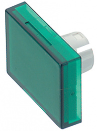 61-9681.5, Линза для кнопки; 22мм; 61; Цвет: зеленый прозрачный; 18x24мм, EAO