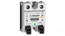 84139130N, Solid State Relay GNSmart, 75A, 510V, Zero Cross Switching, Connector, Crouzet