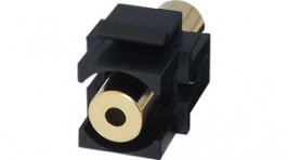 KC3.5bk, 3.5mm Keystone Coupler, Black, TUK Limited