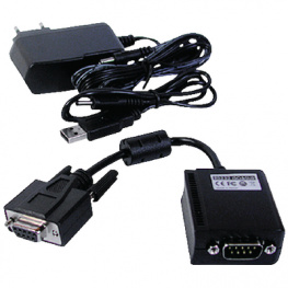 EX-47920, Compact RS232 isolation adapter, RS232, 15 KV ESD, 2.5 KV, Exsys