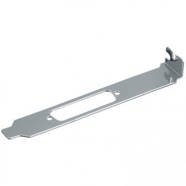 KHPC O 028, PC Card Holder, Drilled Stainless Steel, Fischer Elektronik