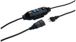 17X8414, Garden Safety Cable 1 Type J (T13) Black Type J (T12), Steffen